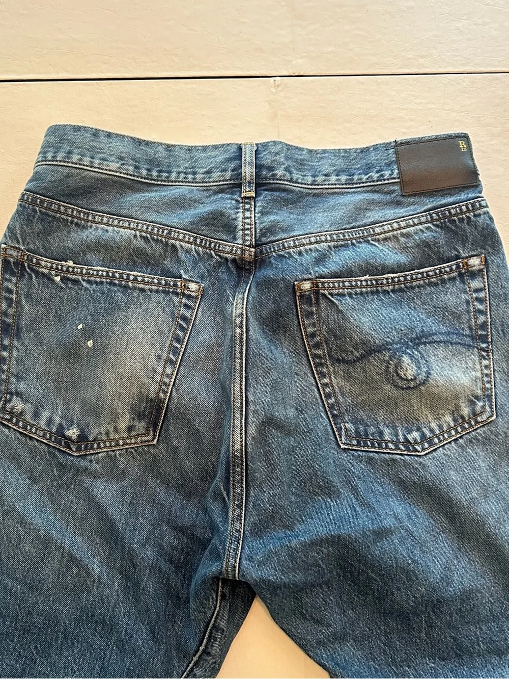 R13 Cross-Over Jeans - Jasper wash. sz 28 - Picture 2 of 9